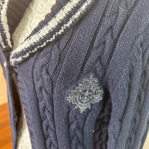 Jodhpur Collegiate Style Cardigan Size S - Picture 3 of 6